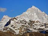 Gokyo Ri 04-5 Makalu West Face Close Up From Gokyo Ri Before Sunset Makalu West Face close up from Gokyo Ri in the late afternoon.